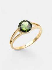 Intention Ring Chromdiopsid - Kreativität Gold - nur Vorbestellung möglich