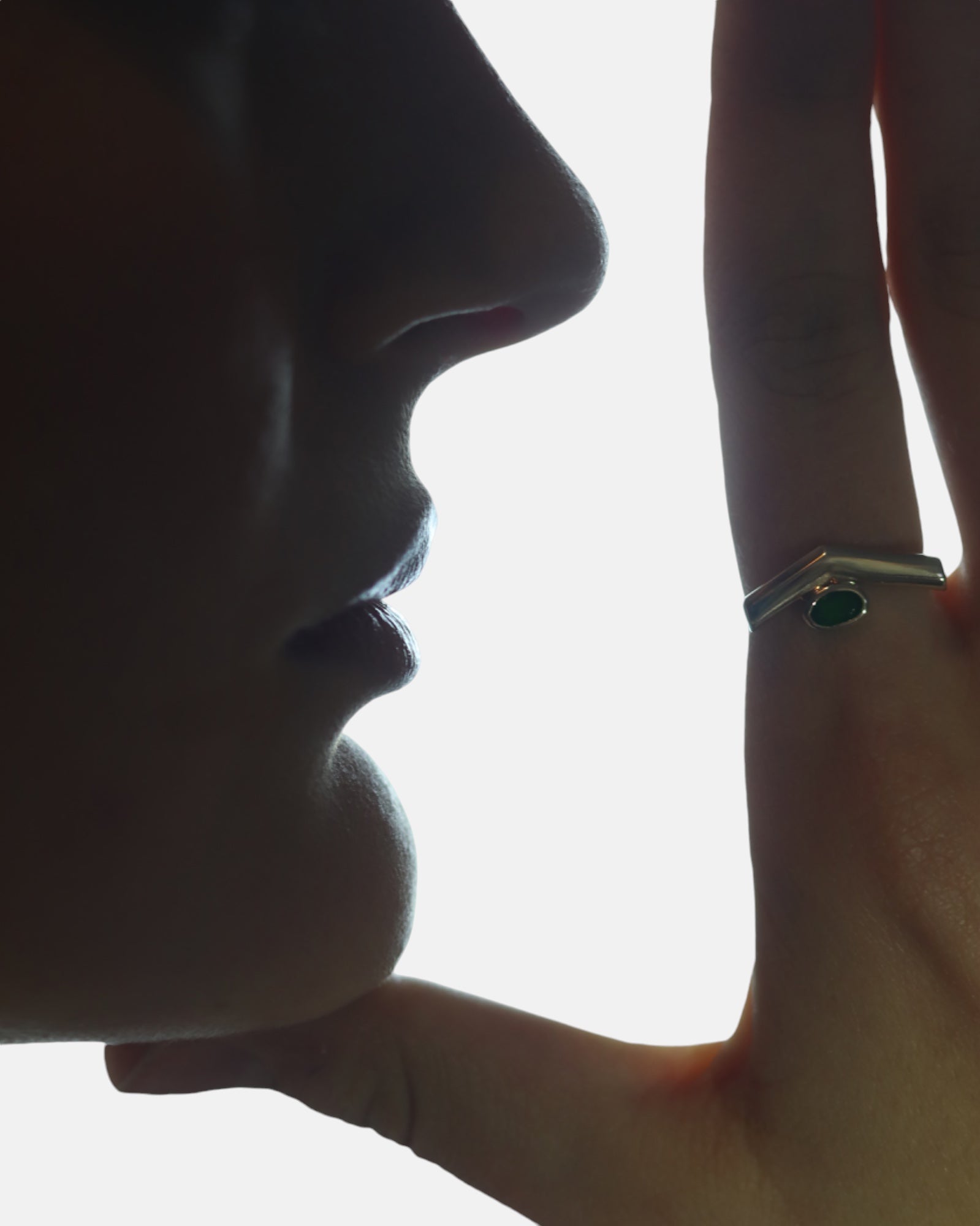 Chromdiopsid Ring Gold - Goldring Damen - Pioneering Edelstein Ring Gold