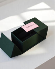 Intention Ring Blue Topaz Gold - Communication