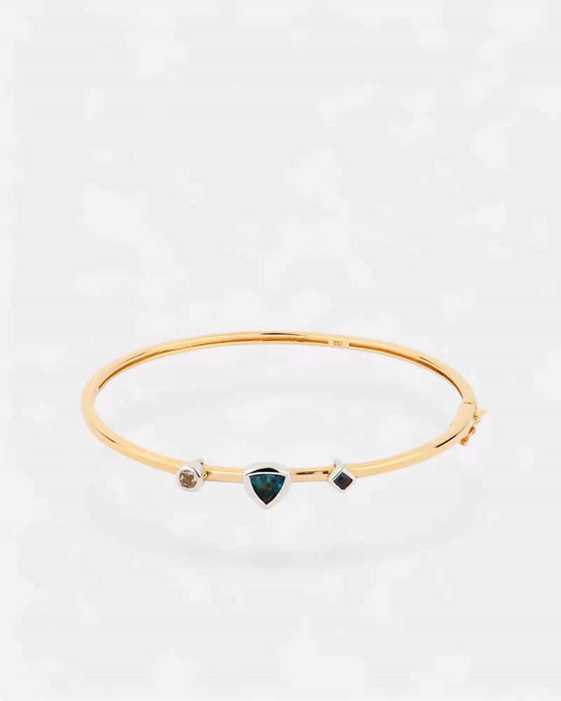 Lucid Armreif Topas Gold