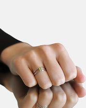 Imaginative Ring Peridot Silber