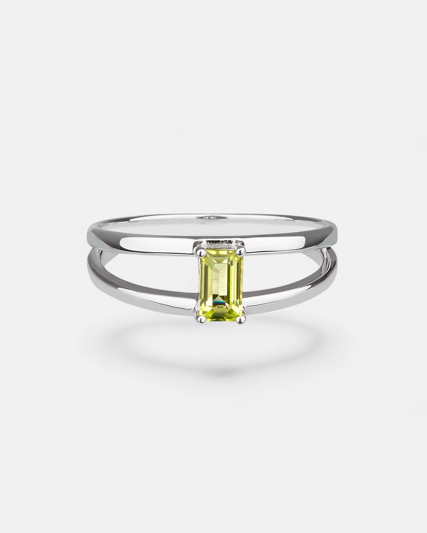 Imaginative Ring Peridot Silber