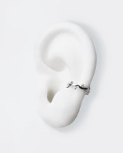 Cit'azone weiß - Ear cuff Topas Silber