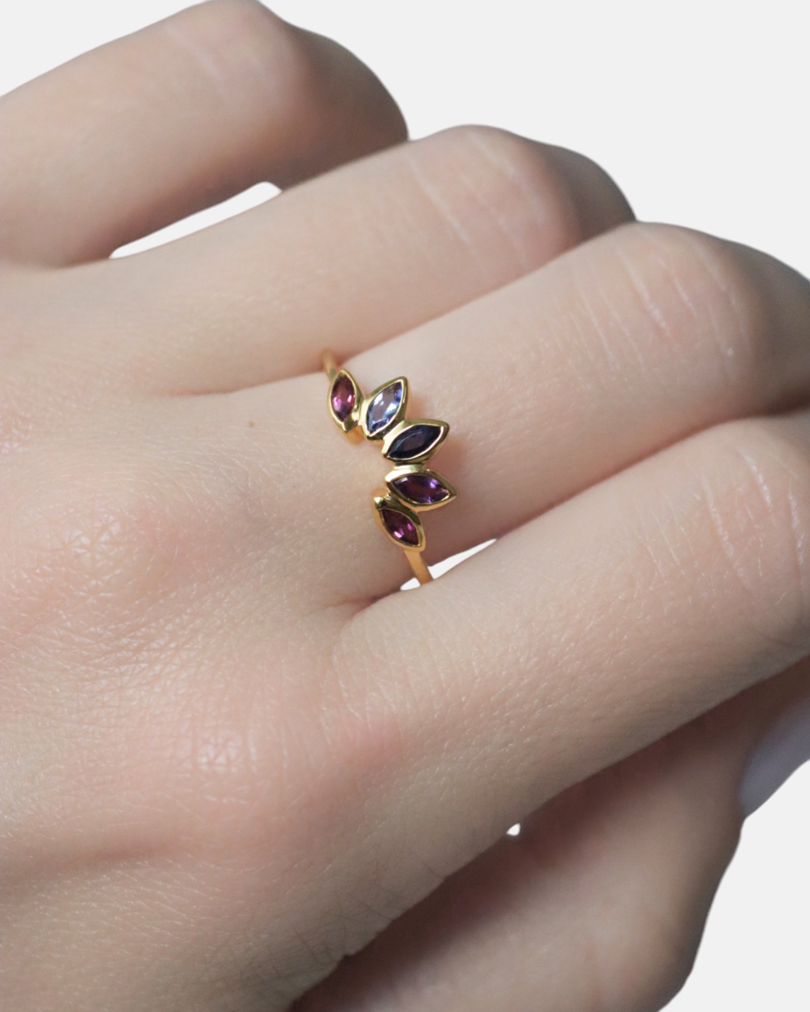 Amethyst Ring-Set – Focus