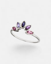 Crown Ring Silber Amethyst