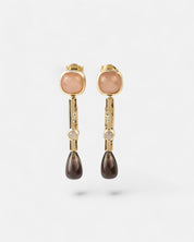 Daydreamer Earrings Moonstone Gold