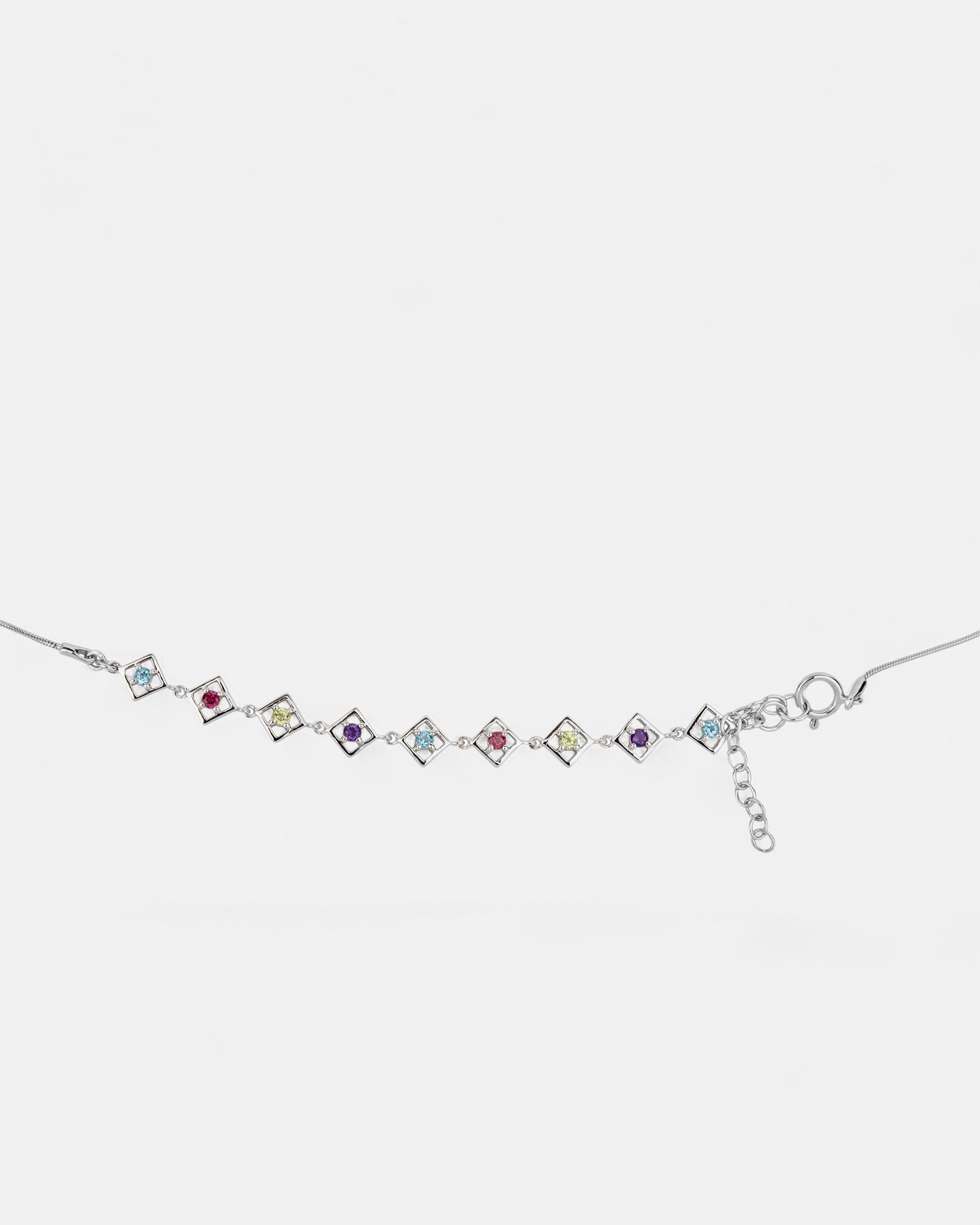 Embrace Me Bracelet Amethyst Silver