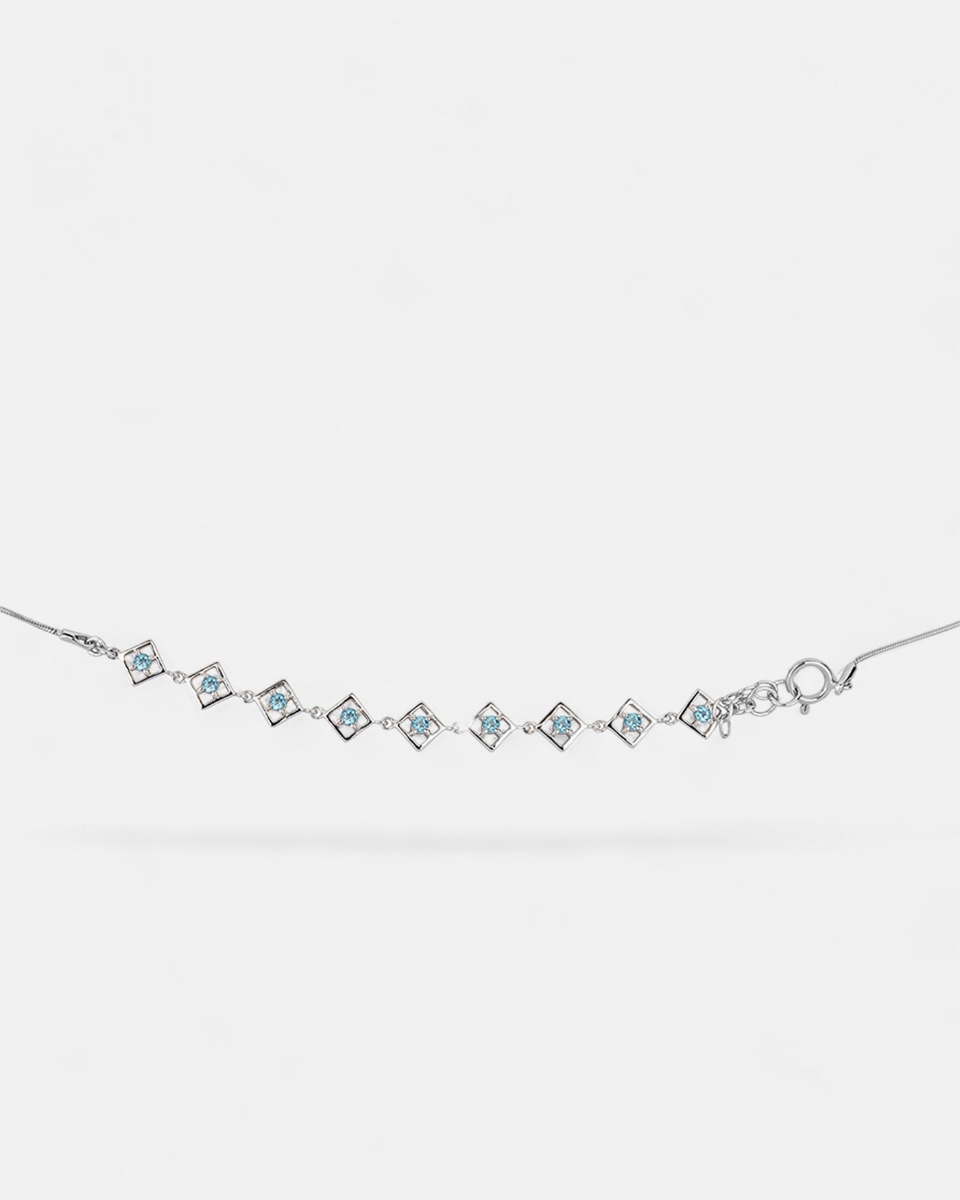 Embrace Me Armband Topas Silber
