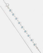 Embrace Me Armband Topas Silber