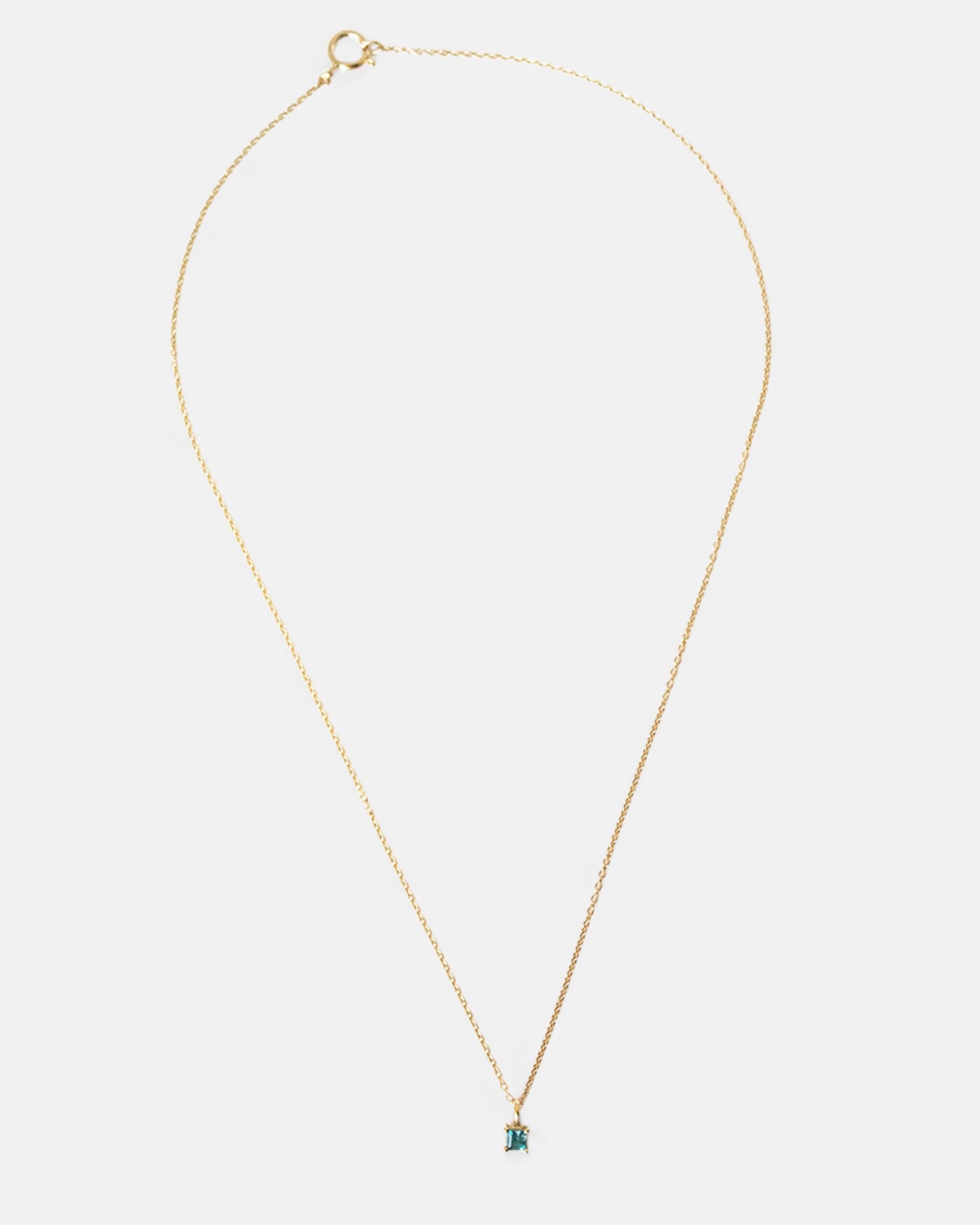 Kommunikation Halskette Topas Gold