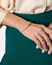 Lucid Ring Topaz Gold