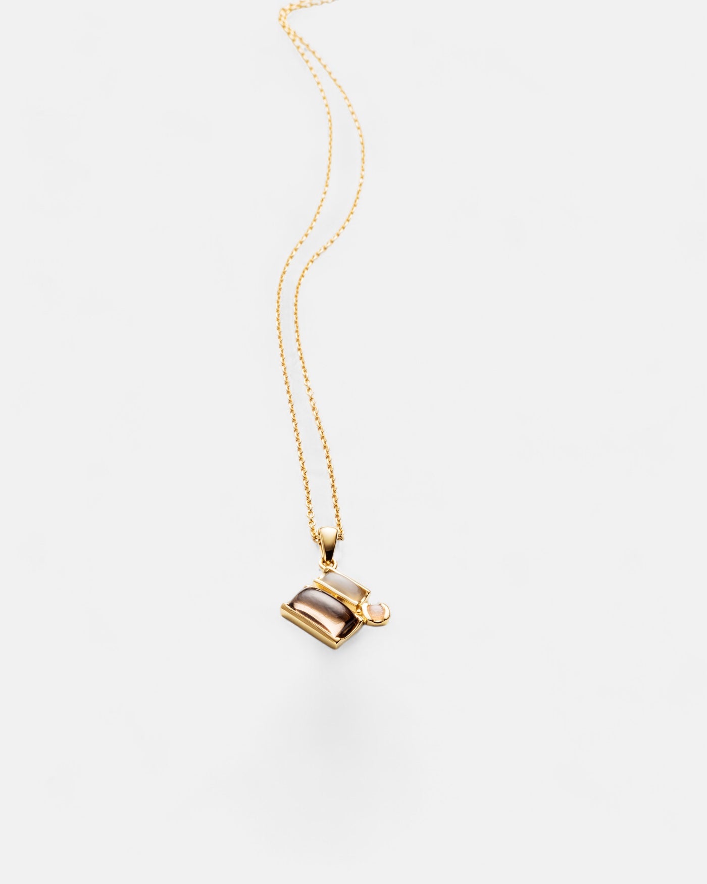 Mystic Halskette Mondstein Gold