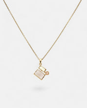 Mystic Halskette Mondstein Gold