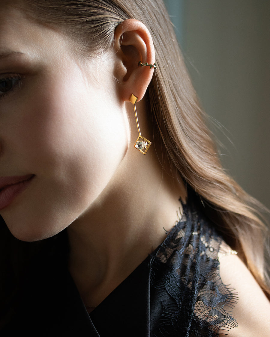 Charming Positivität Ohrring-Set