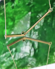 Transforming Halskette Chromdiopsid Gold