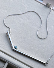 Transforming Necklace Topaz Silver