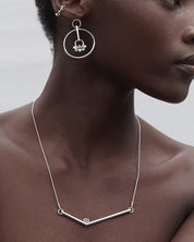 Transforming Necklace Topaz Silver