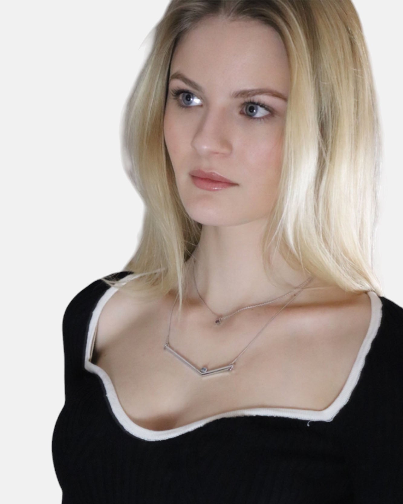 Transforming Necklace Topaz Silver