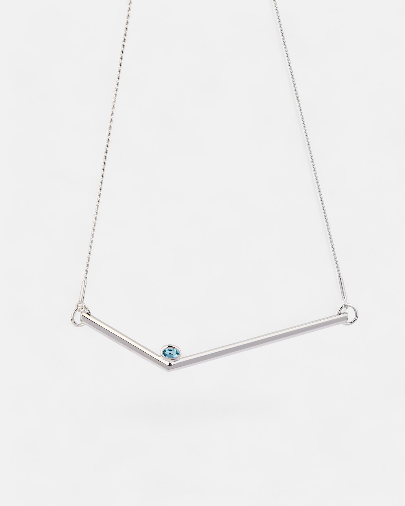 Transforming Necklace Topaz Silver