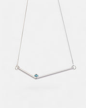 Transforming Necklace Topaz Silver