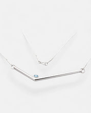 Transforming Necklace Topaz Silver