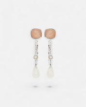 Daydreamer Earrings Moonstone Silver