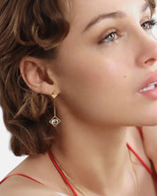 Charming Positivity Earring Set
