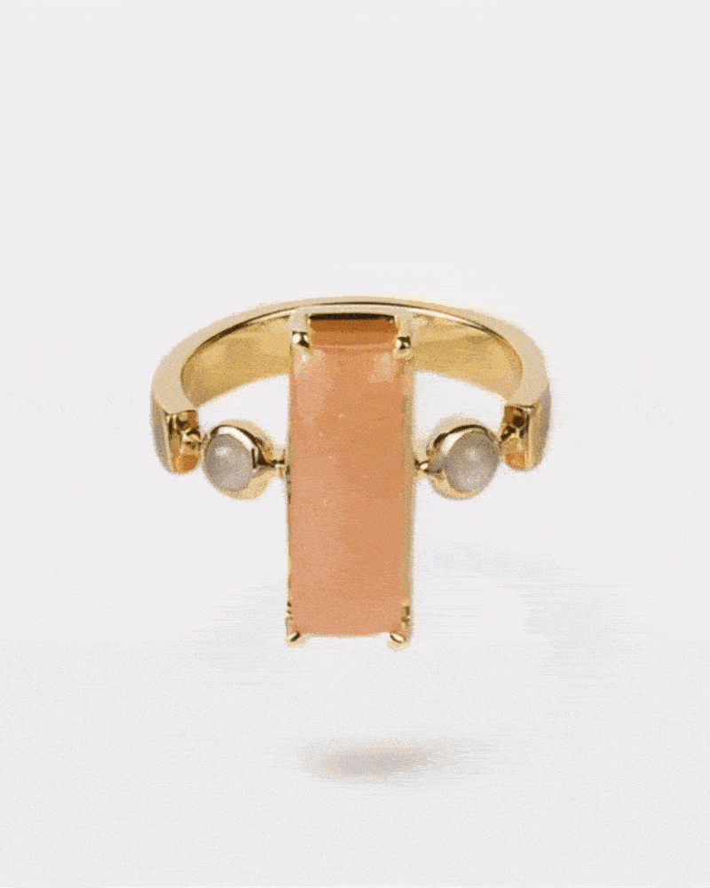 Mystic Ring Mondstein Gold