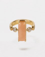 Mystic Ring Mondstein Gold