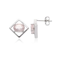 Charming Small Earrings Silver