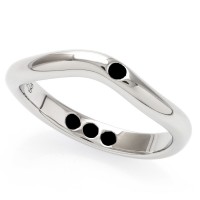 Personalised Hidden Inner Strength Ring Silver Polished