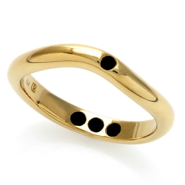 Personalised Hidden Inner Strength Ring Gold Polished